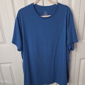 George Men's Classic Blue Short Sleeve Tee